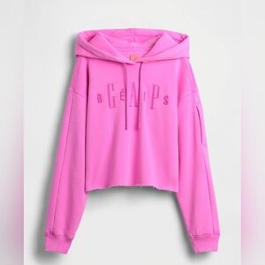 Gap × BÉIS Oversized Crop Hoodie - Medium